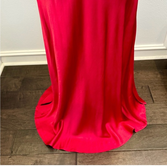 Y2K Victoria's Secret Silk Cherry Red Carpet
Bias Cut Maxi Gown Slip Dress L - Picture 5 of 11